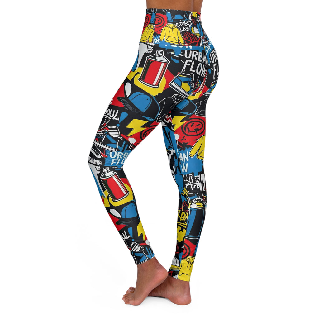 City Soul High-Waisted Leggings | RINA.J Streetwear