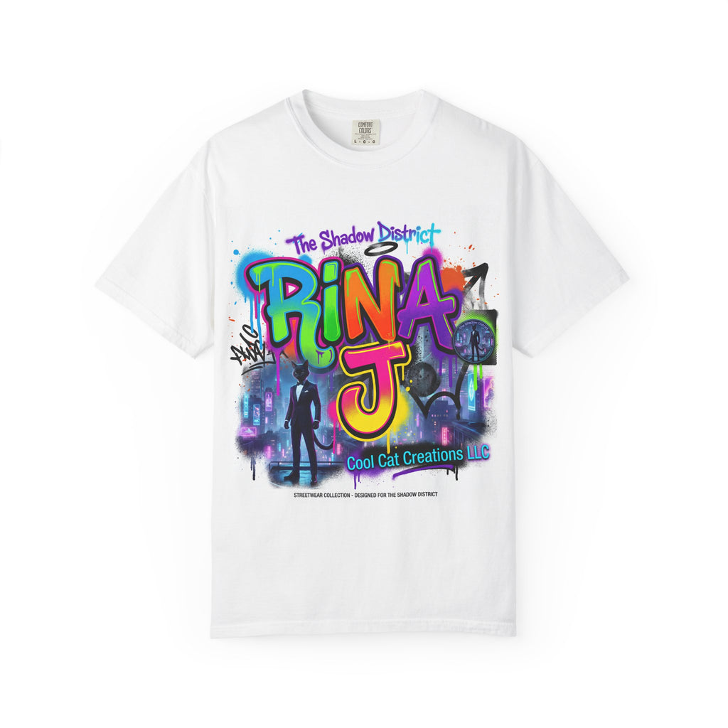 RINA J "The Shadow District" | Signature Series Street Art Tee