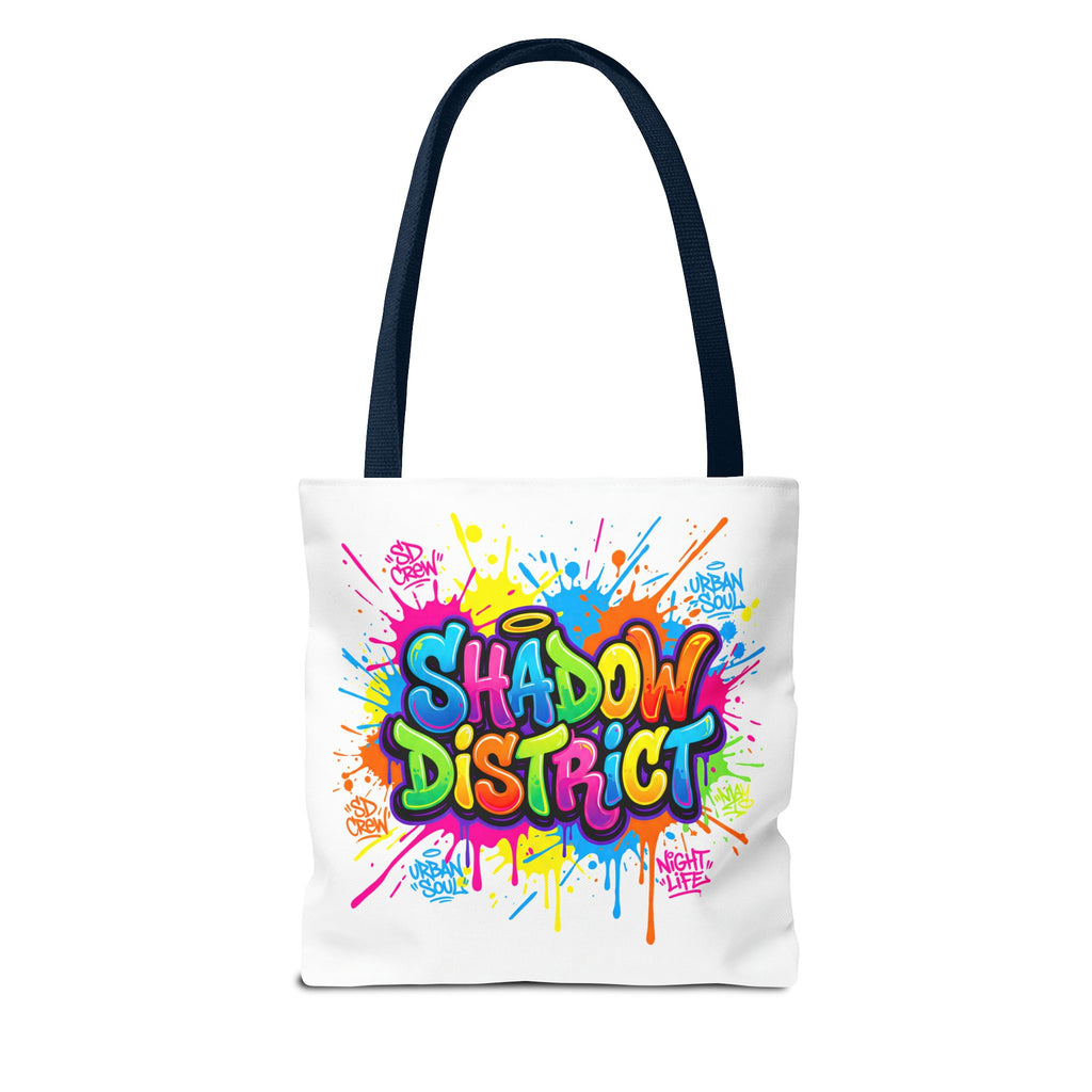 RINA J "Shadow District" | Signature Series Graffiti Tote Bag