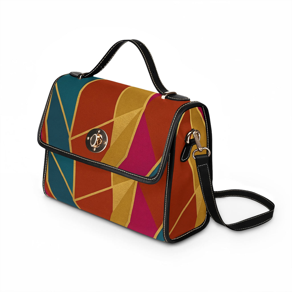 RINA J. Original "Pumpkin Spice" | Waterproof Canvas Purse