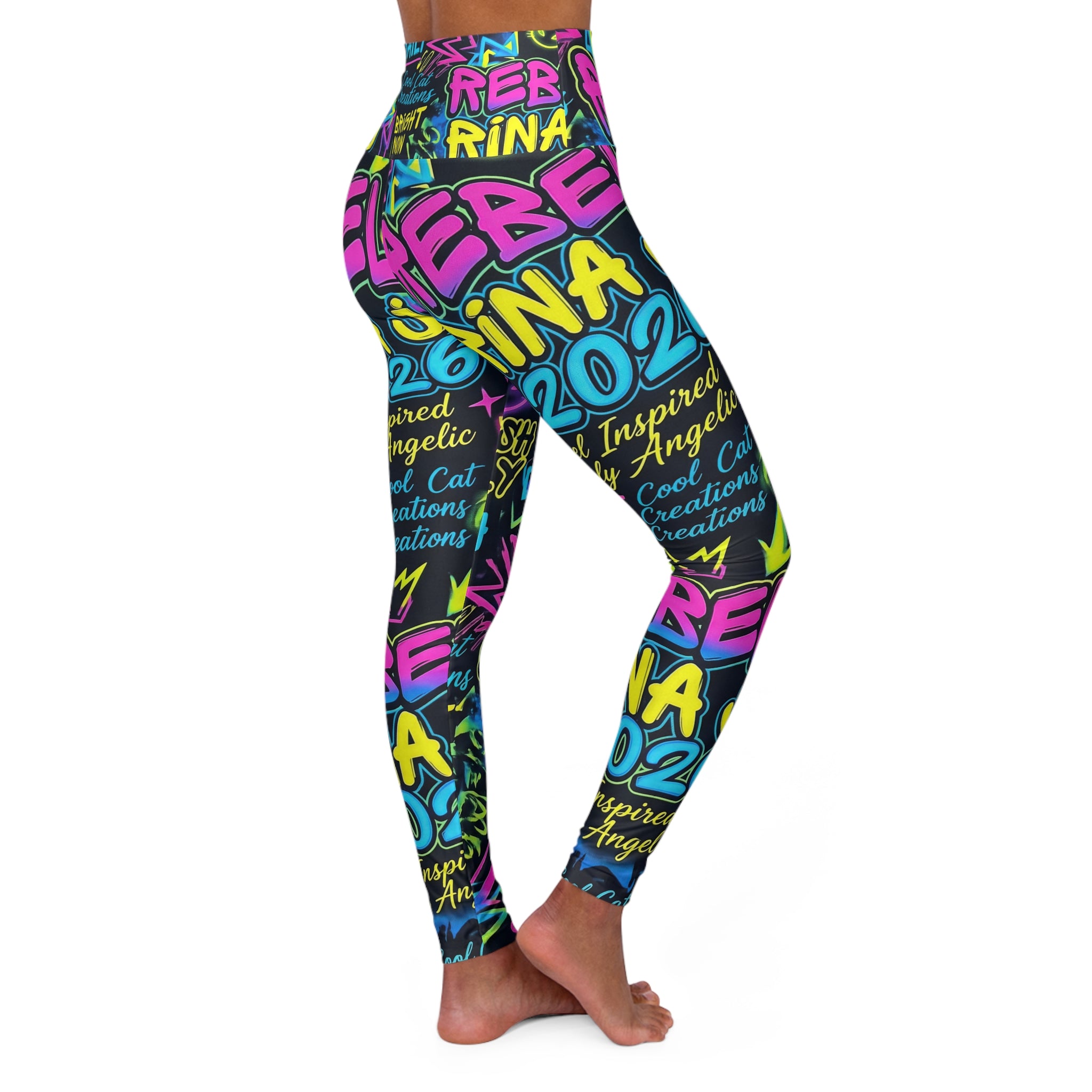 RINA J "Rebel Street Beat" | Rebel Series Signature Yoga Leggings