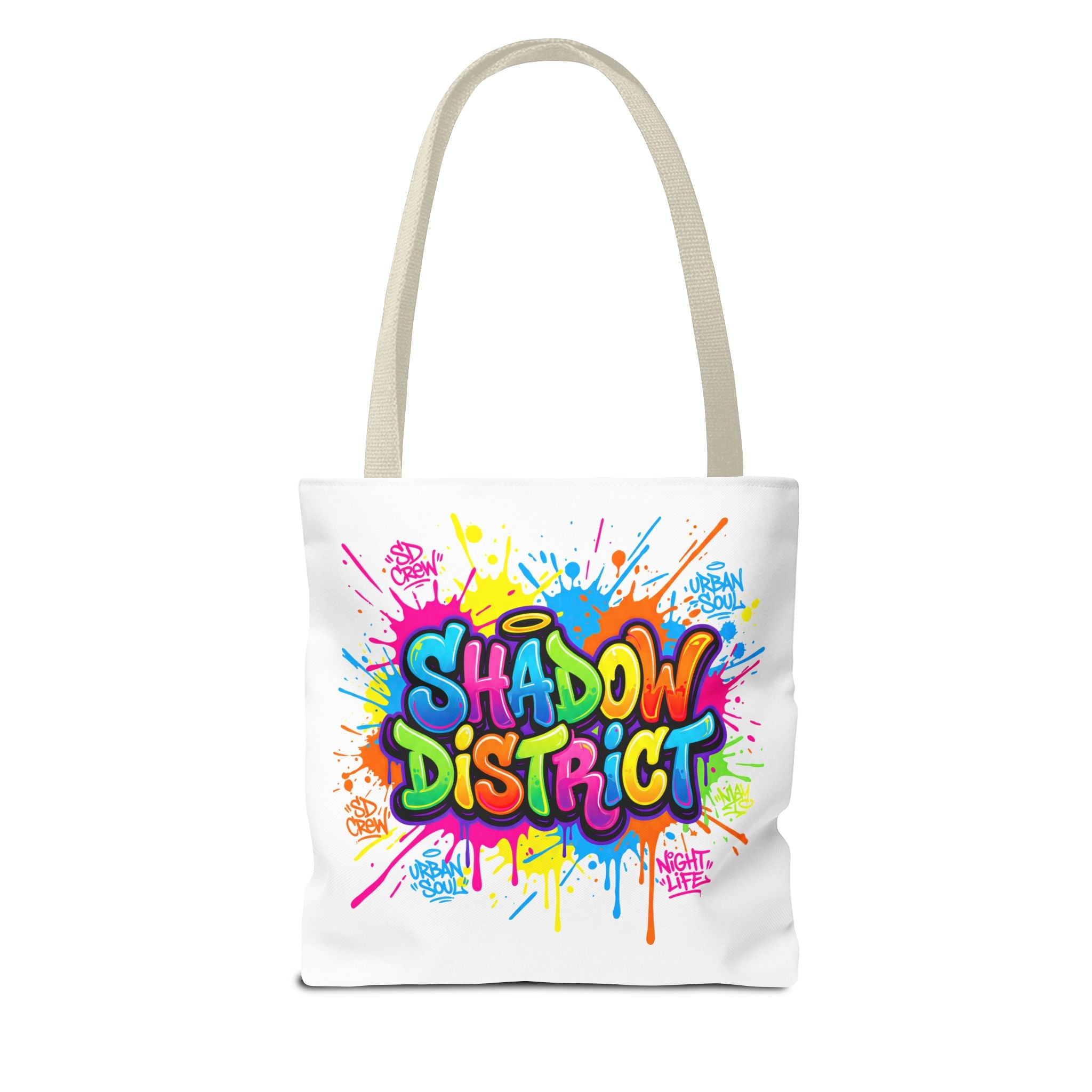 RINA J "Shadow District" | Signature Series Graffiti Tote Bag