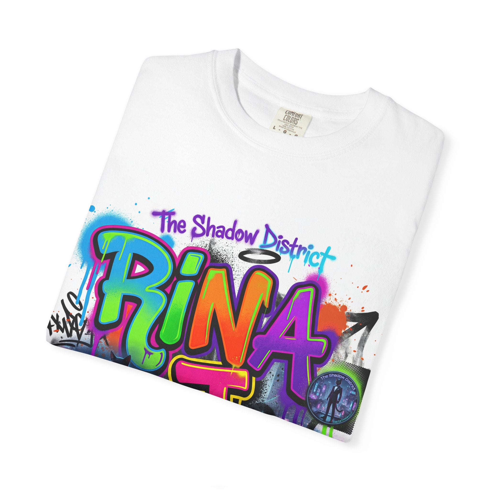 RINA J "The Shadow District" | Signature Series Street Art Tee