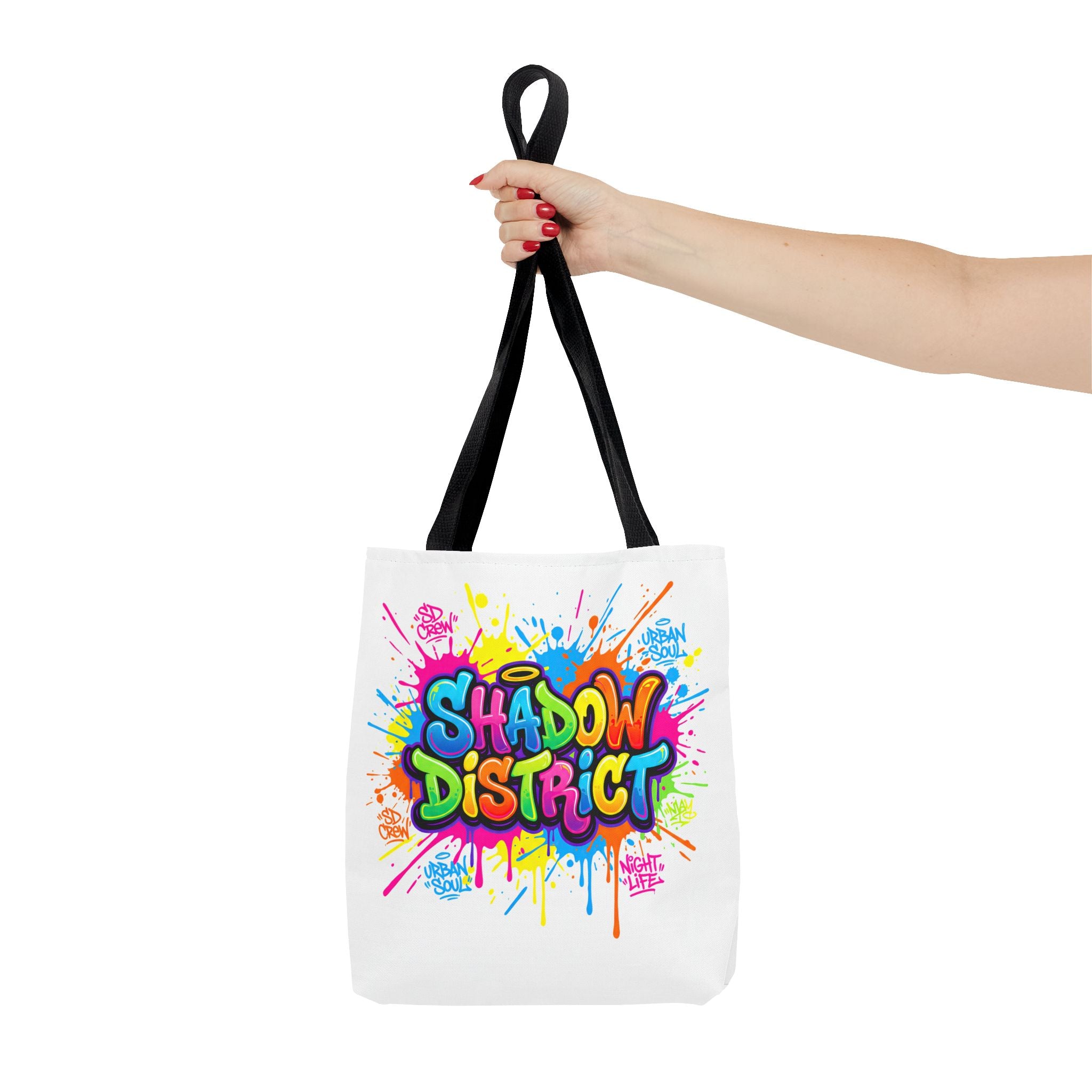RINA J "Shadow District" | Signature Series Graffiti Tote Bag