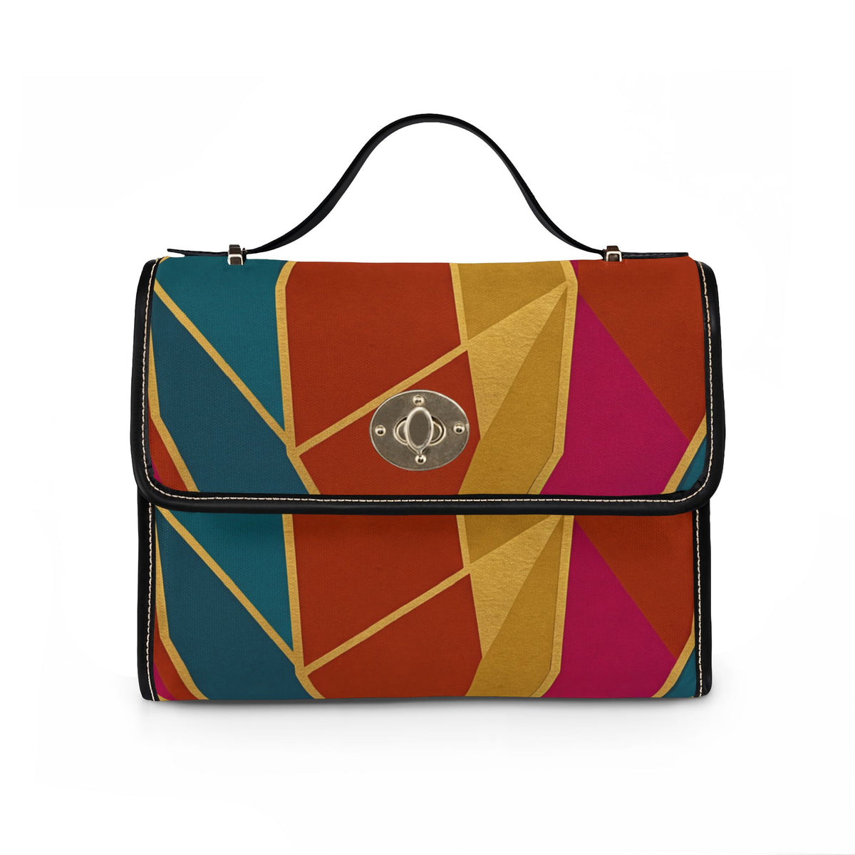RINA J. Original "Pumpkin Spice" | Waterproof Canvas Purse