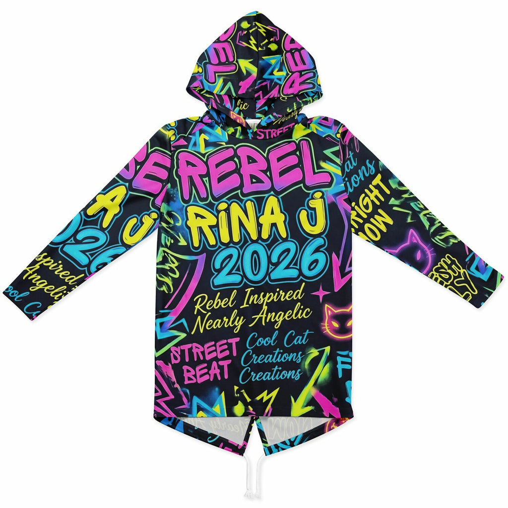 RINA J | Signature Series | Street Beat Graffiti Hoodie – Limited Signature Vault Edition