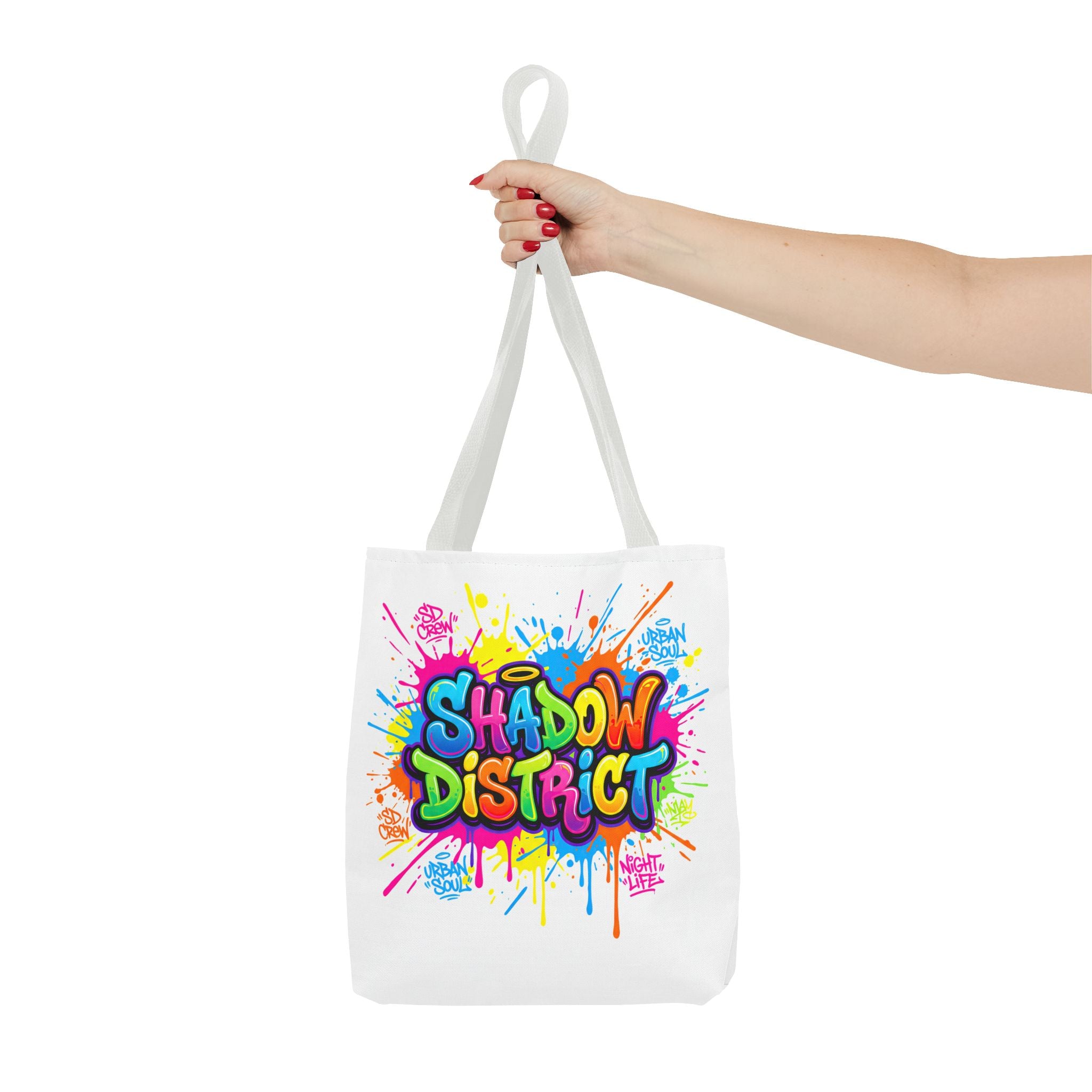RINA J "Shadow District" | Signature Series Graffiti Tote Bag