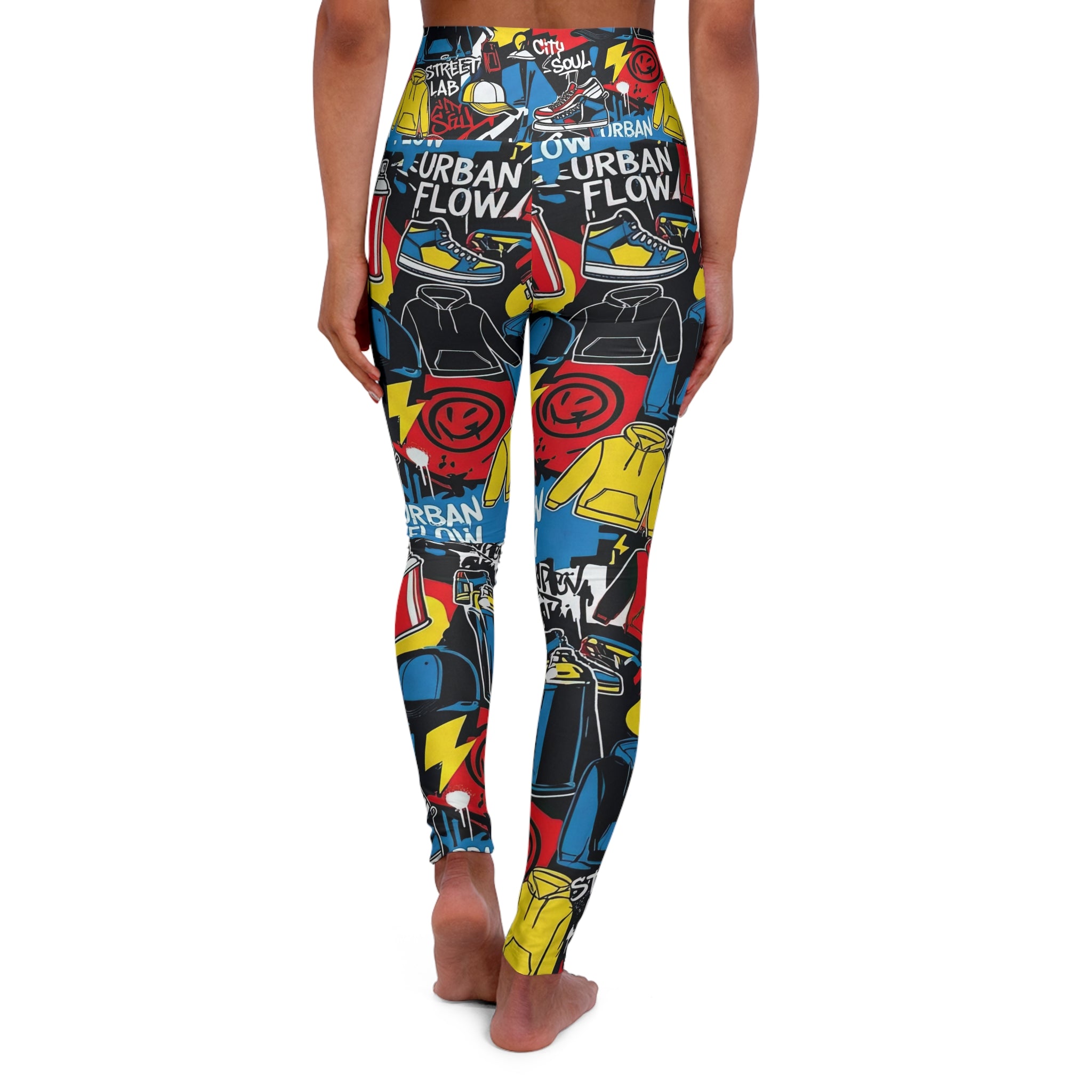City Soul High-Waisted Leggings | RINA.J Streetwear
