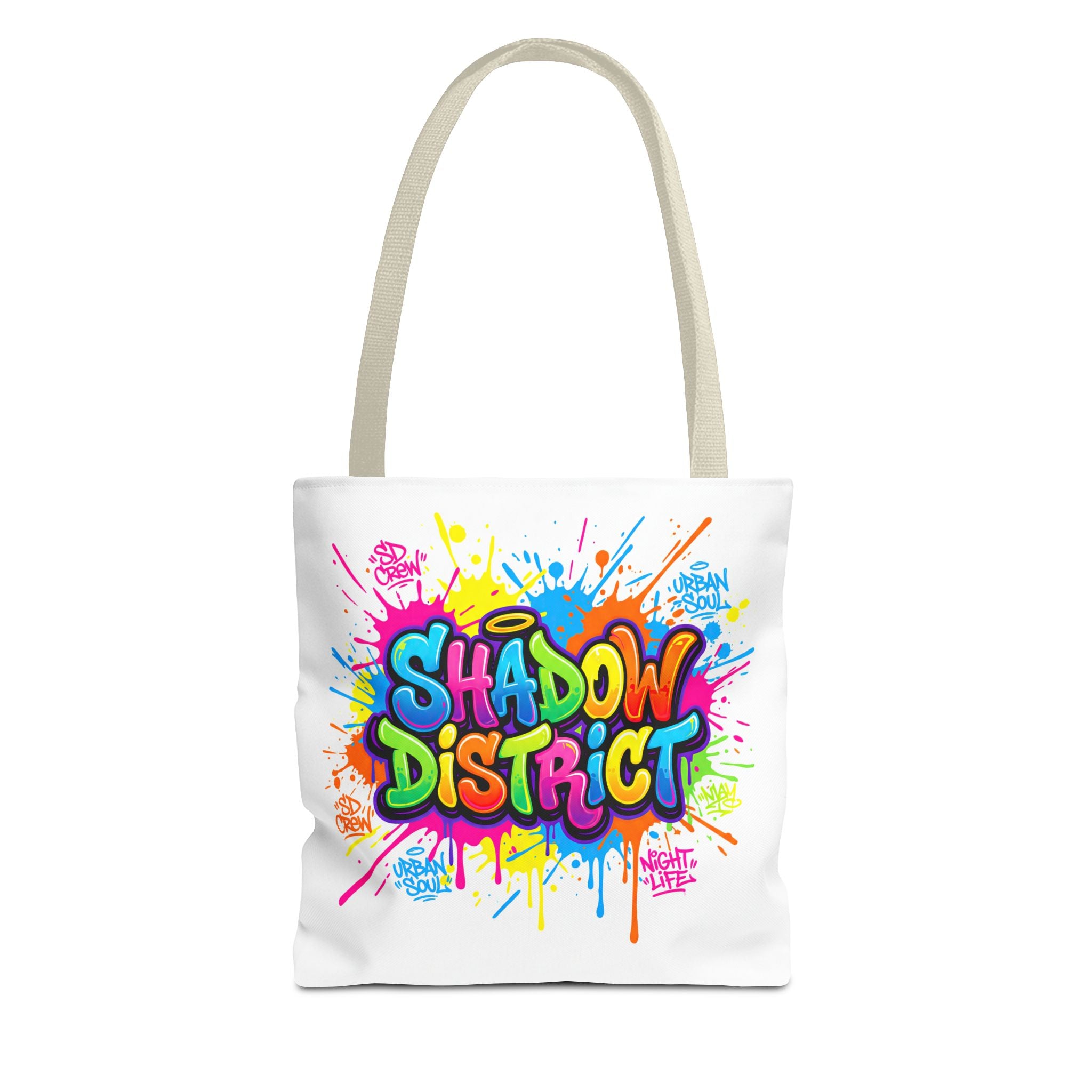 RINA J "Shadow District" | Signature Series Graffiti Tote Bag