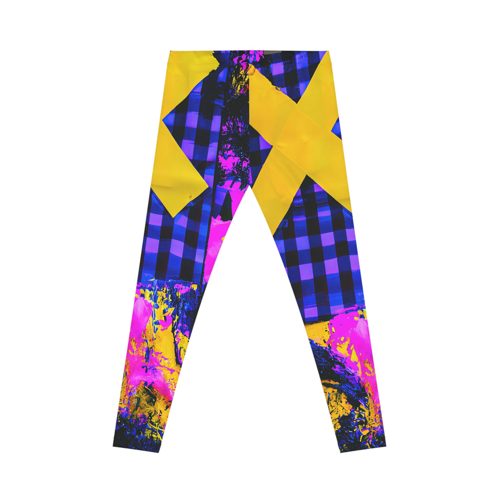 RINA J. Streetwear Original "Cyber X" | Marks the Spot High-Voltage Leggings