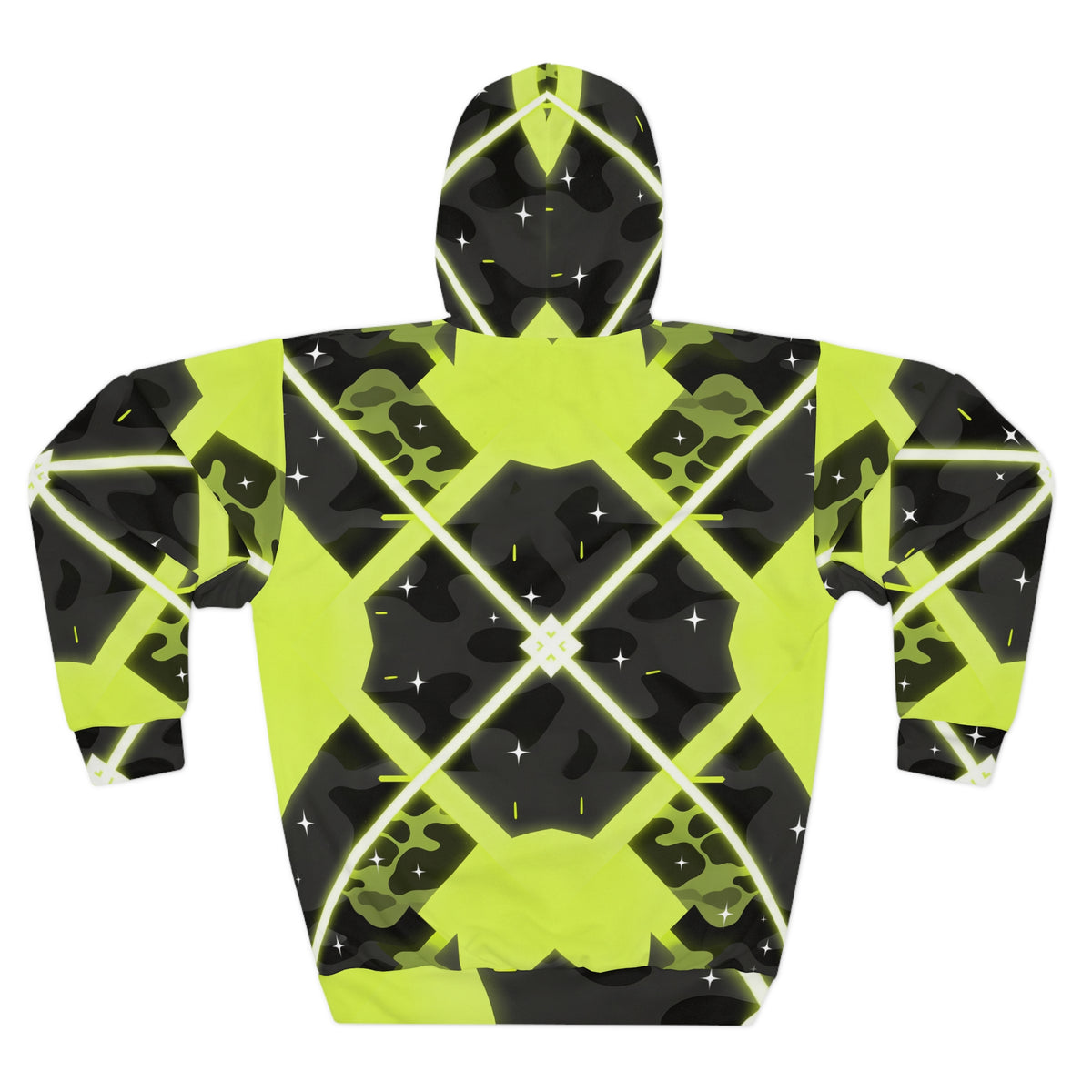RINA J. Streetwear Original Rebel Angel Graffiti Hoodie
