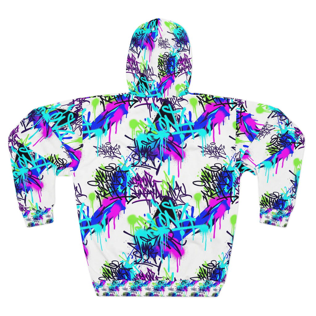 RINA J "Neon Urban Pulse" | Life Series Signature Zip Hoodie