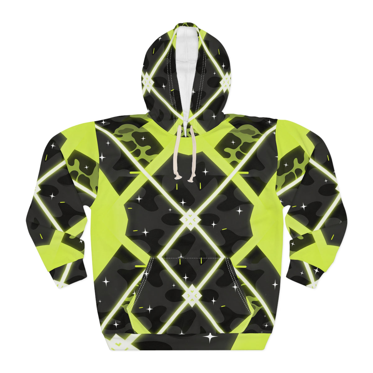RINA J. Streetwear Original Rebel Angel Graffiti Hoodie