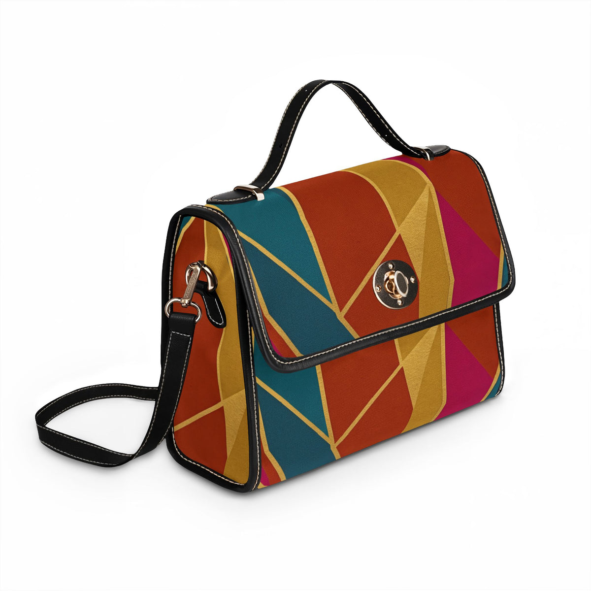 RINA J. Original "Pumpkin Spice" | Waterproof Canvas Purse