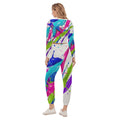 RINA J. "Messy Painter" | Signature Paint Splash Crop Hoodie & Jogger Set