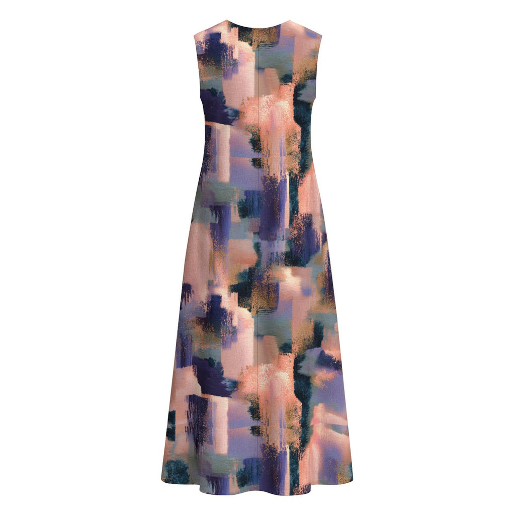 RINA J. Streetwear Original “Night Drive” | Women's Sleeveless Dress With Pocket