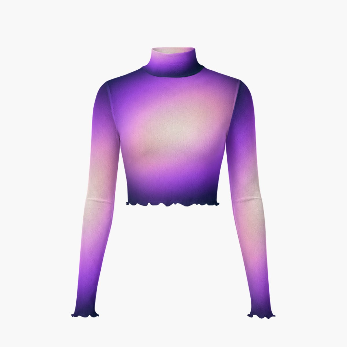 RINA J. Original "Lavender Haze" | Fade to Light Mesh Skirt Set