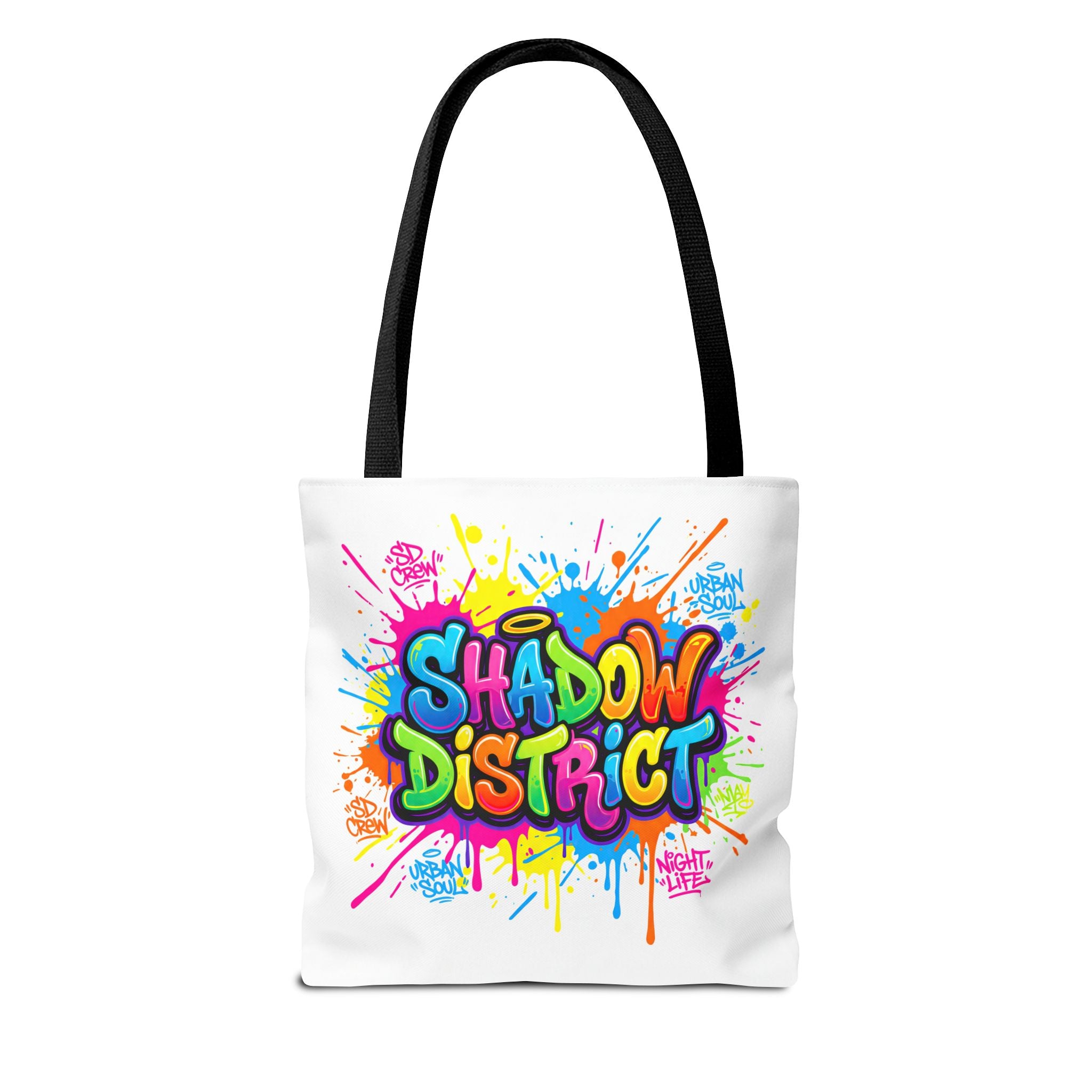 RINA J "Shadow District" | Signature Series Graffiti Tote Bag