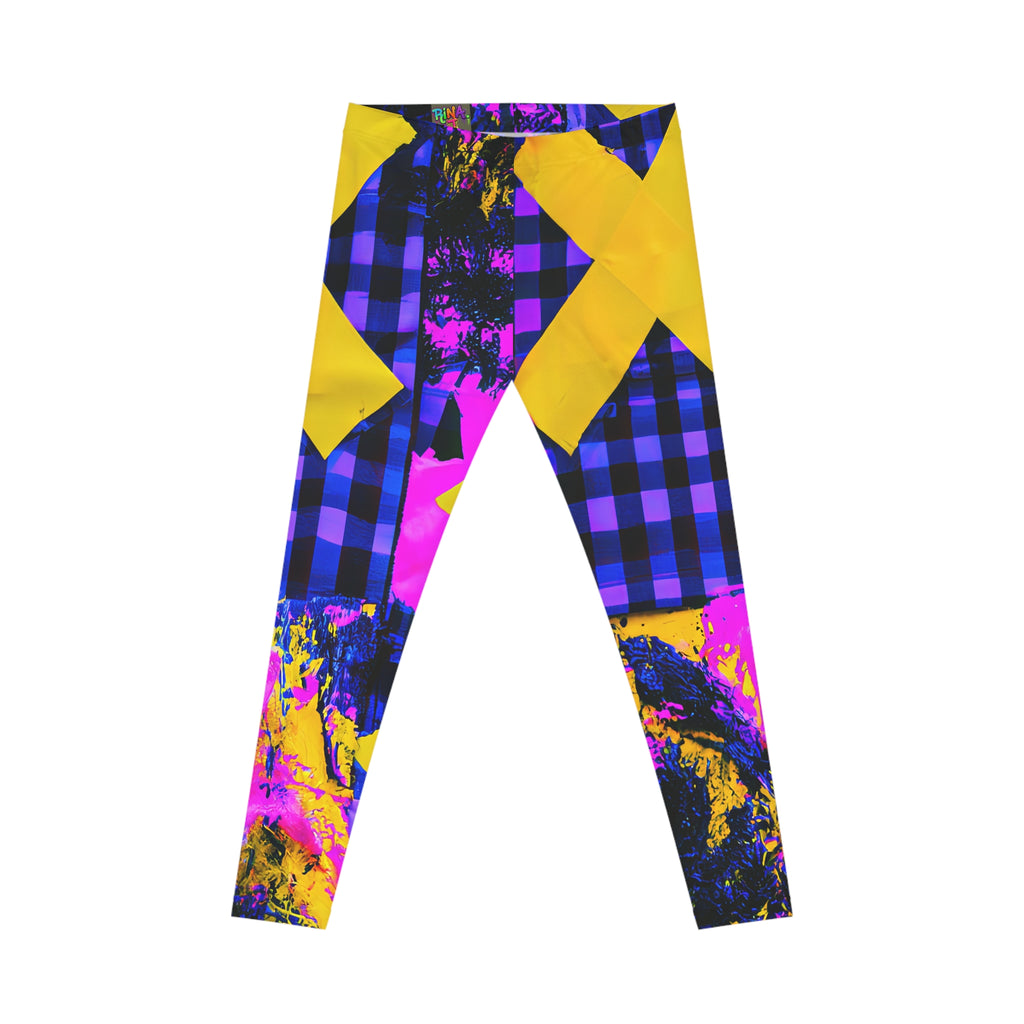 RINA J. Streetwear Original "Cyber X" | Marks the Spot High-Voltage Leggings