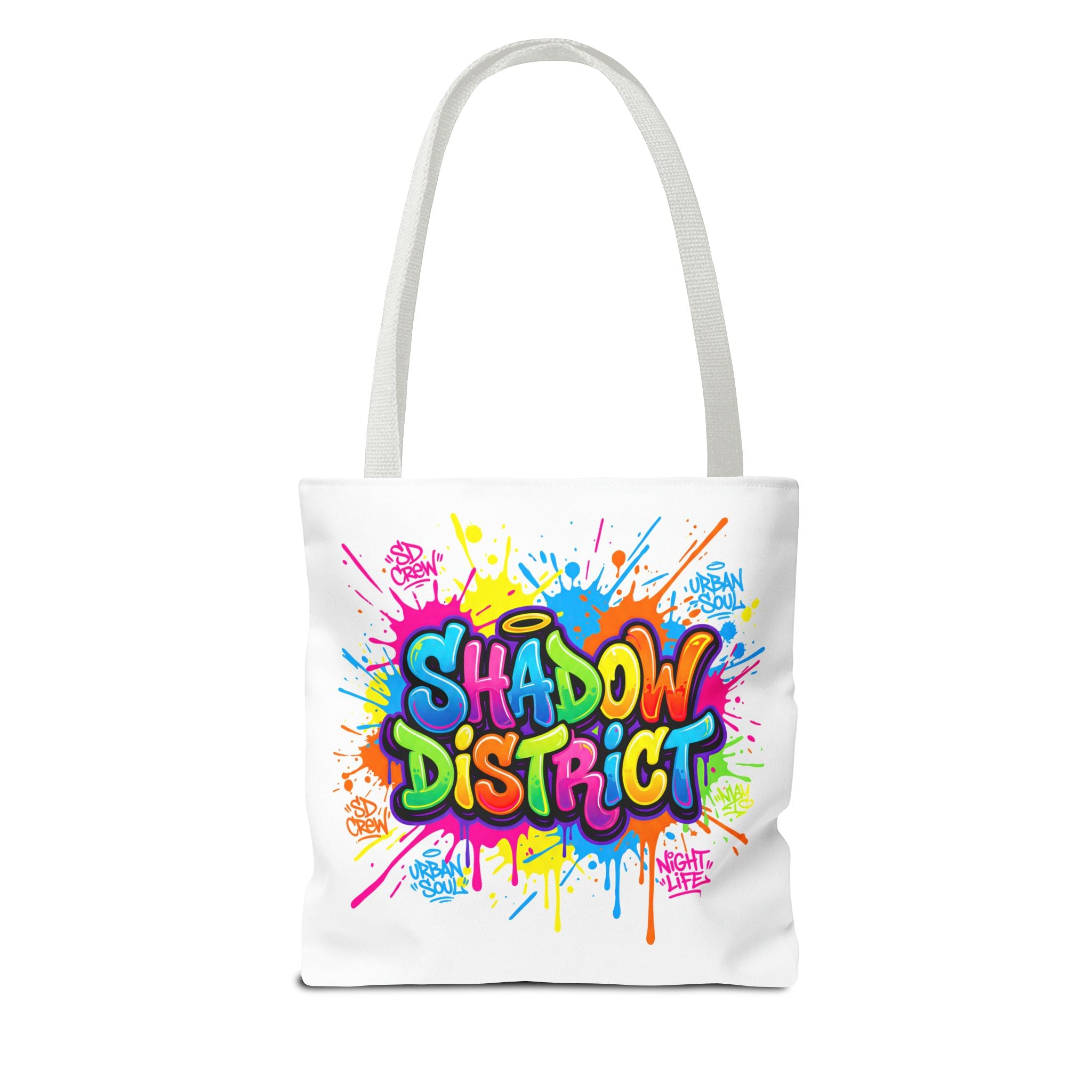 RINA J "Shadow District" | Signature Series Graffiti Tote Bag
