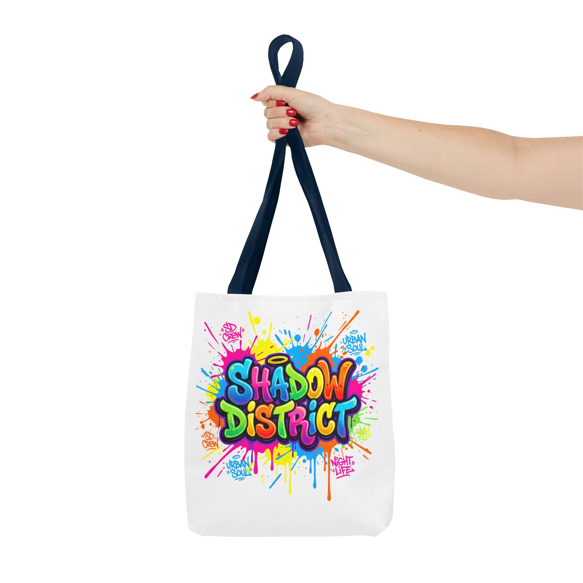 RINA J "Shadow District" | Signature Series Graffiti Tote Bag