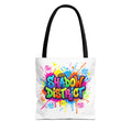 RINA J "Shadow District" | Signature Series Graffiti Tote Bag