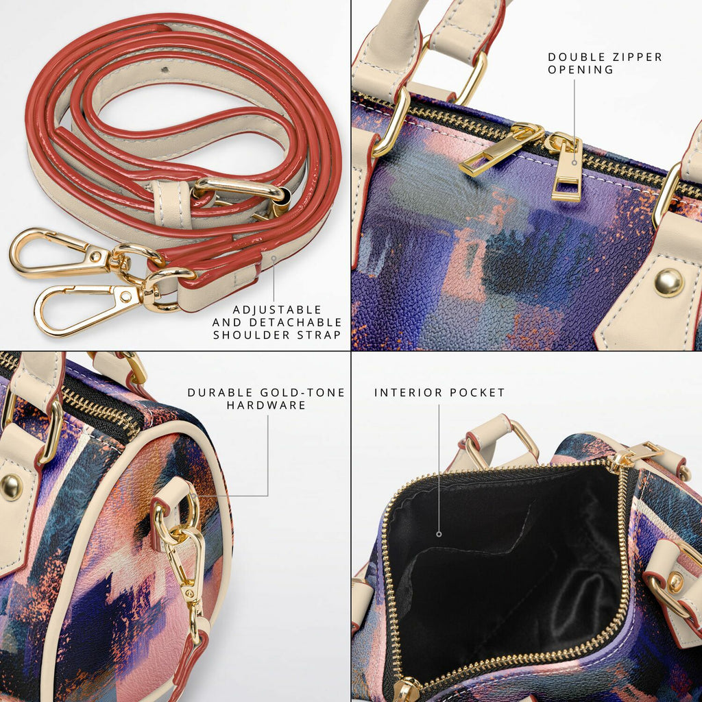 RINA J. Streetwear Original "Night Drive" | AOP Crossbody Handbag