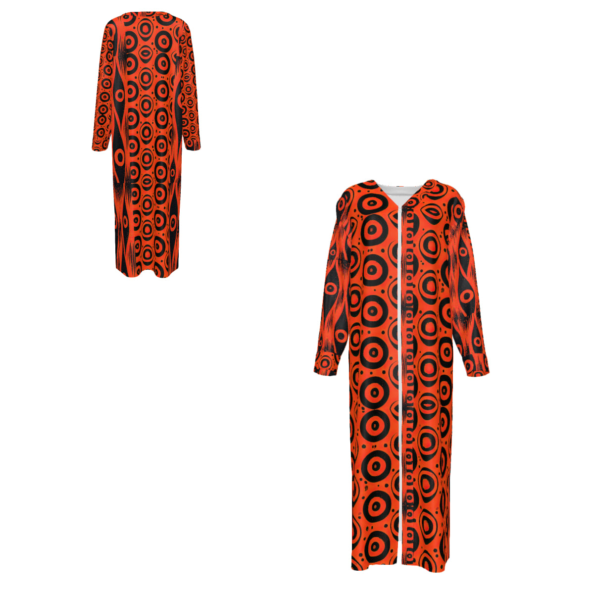RINA J. Streetwear Original All Eyes On Me Maxi Dress