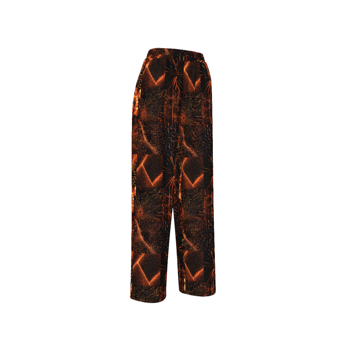 RINA J. Streetwear Originals "Block Out" | Straight-Leg Pants