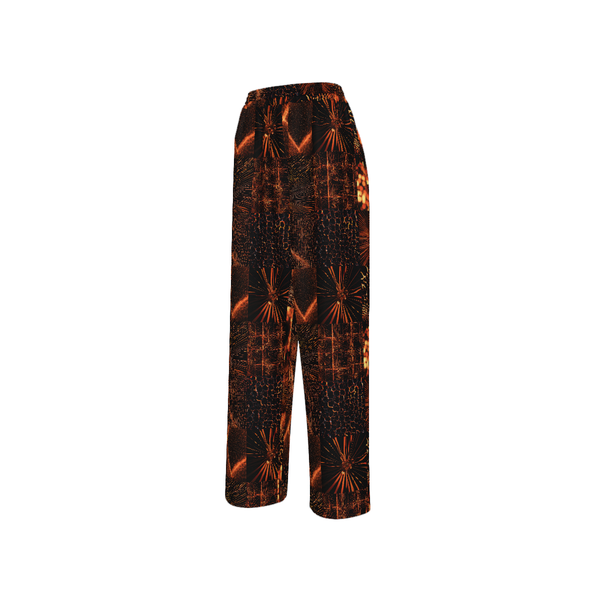 RINA J. Streetwear Originals "Block Out" | Straight-Leg Pants