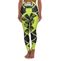 RINA J. Streetwear Original Electric Yellow Rebel Angel Leggings