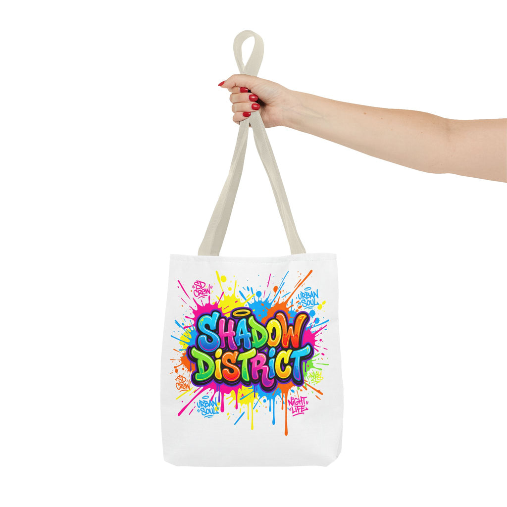 RINA J "Shadow District" | Signature Series Graffiti Tote Bag