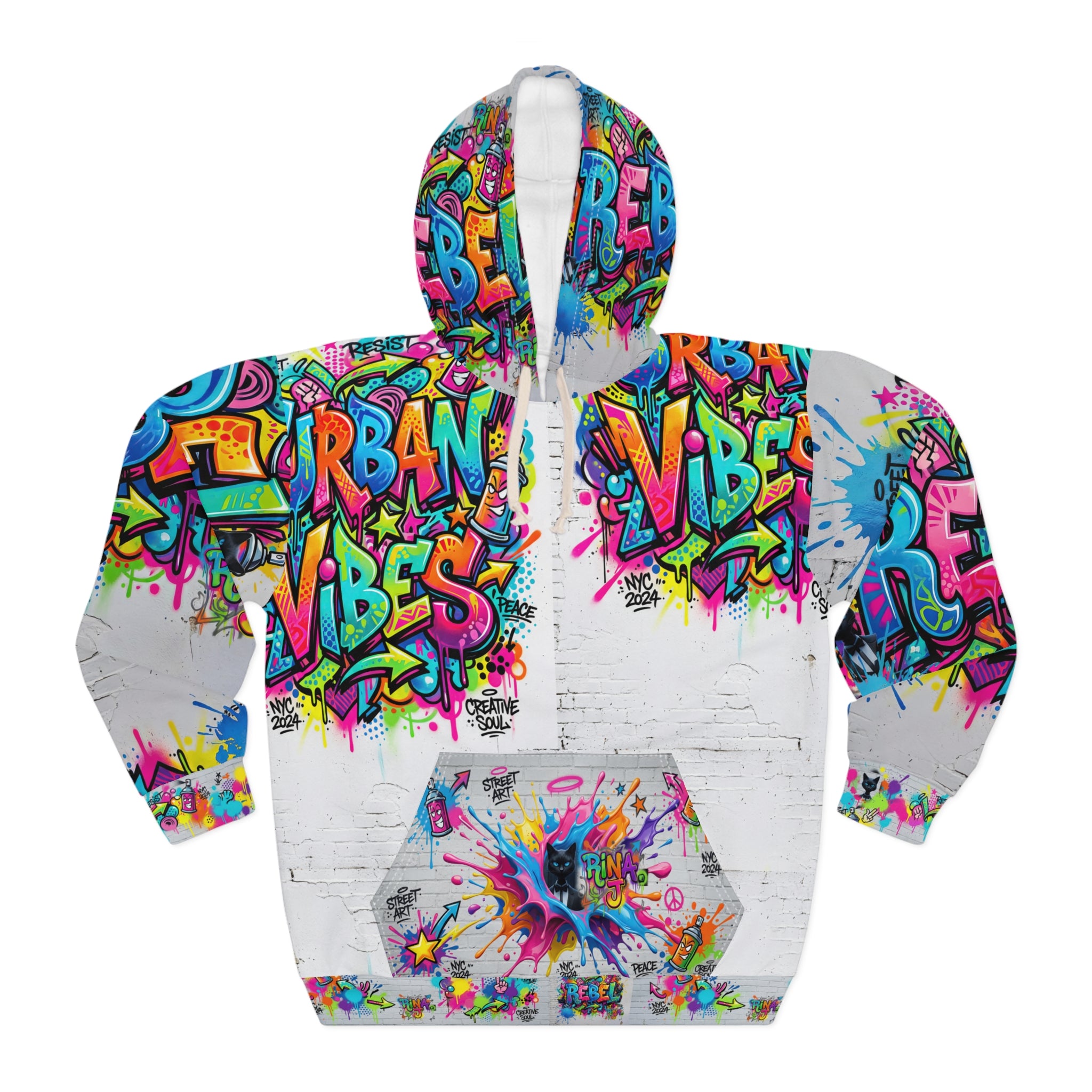 RINA J "Color Drip" | Life Series Signature Pullover