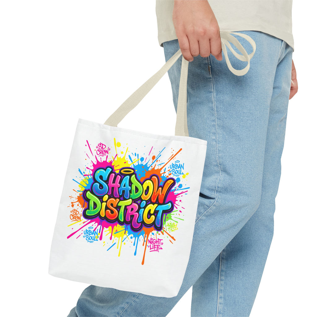 RINA J "Shadow District" | Signature Series Graffiti Tote Bag