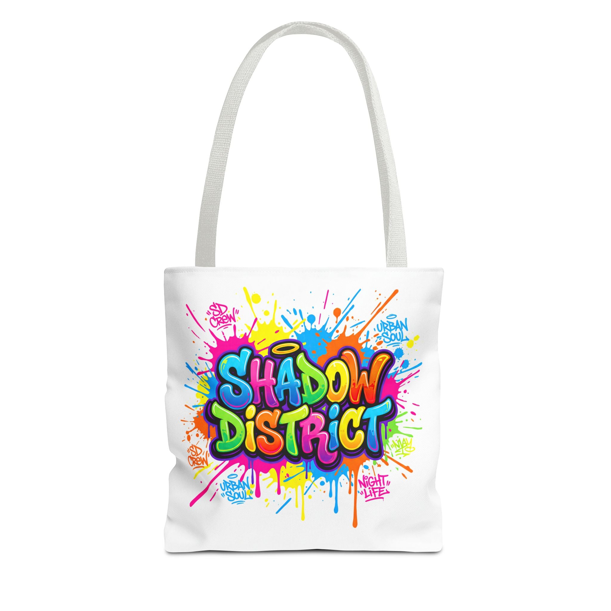 RINA J "Shadow District" | Signature Series Graffiti Tote Bag