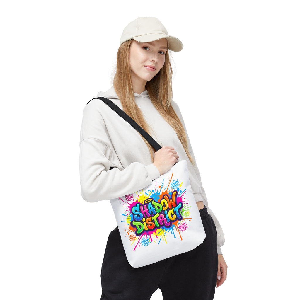 RINA J "Shadow District" | Signature Series Graffiti Tote Bag