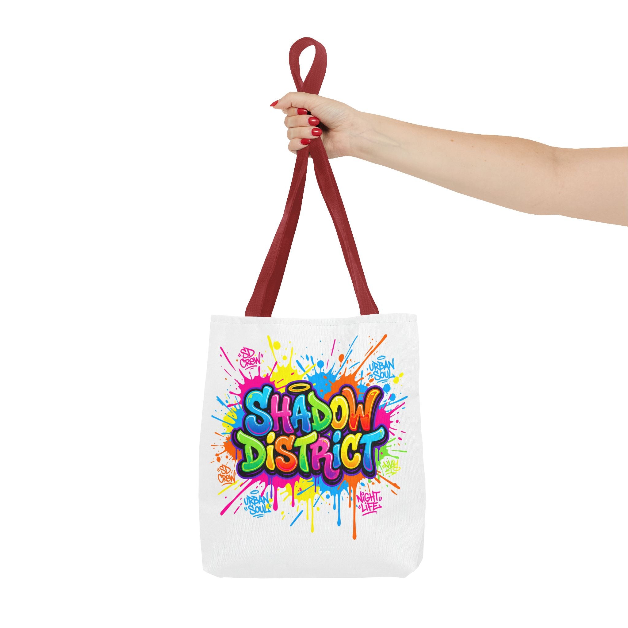 RINA J "Shadow District" | Signature Series Graffiti Tote Bag
