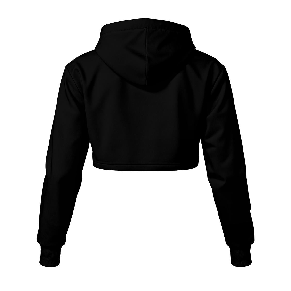 RINA J. "Wearable Art" Women's Cropped Hoodie | DTF Print