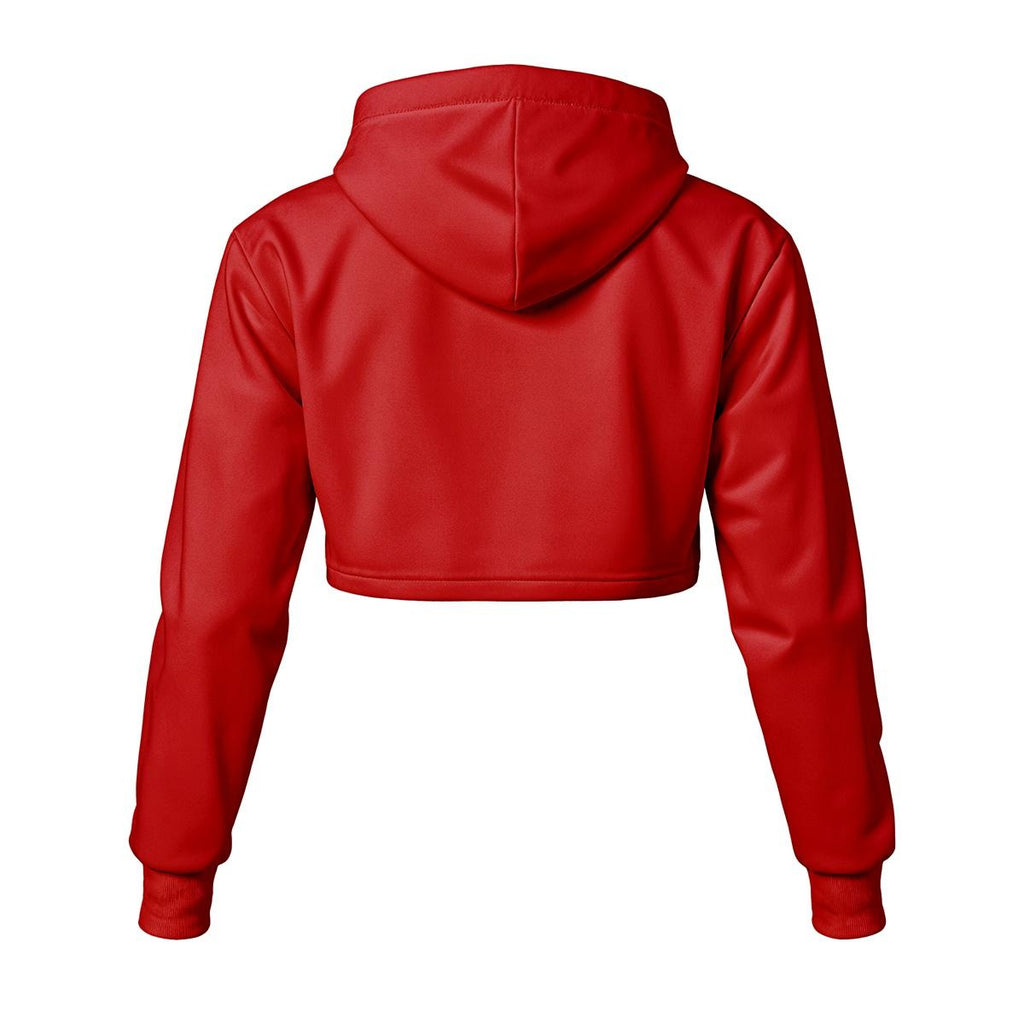 RINA J. Streetwear Signature Original "Wearable Art" Women's Cropped Hoodie | DTF Print