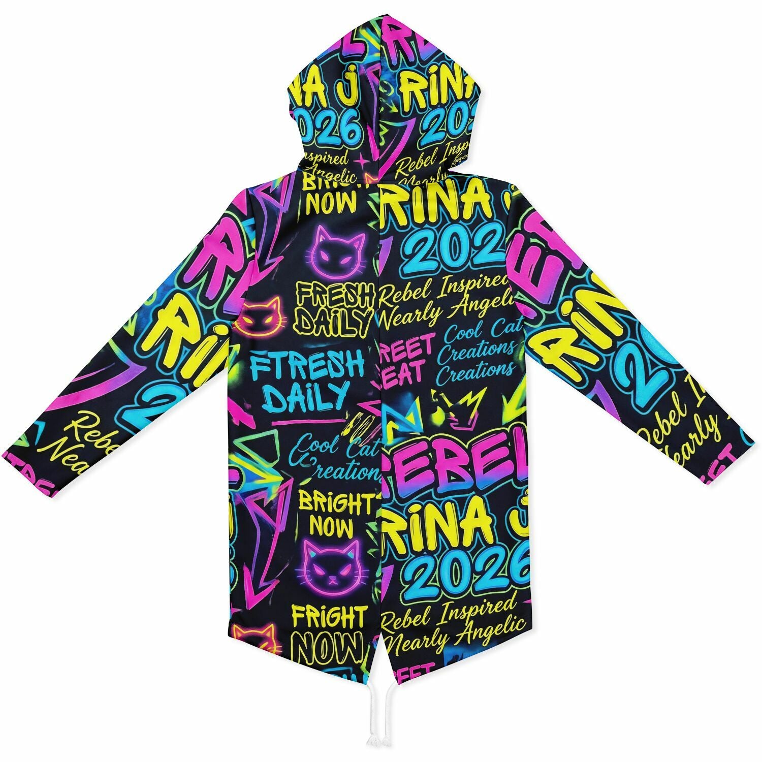 RINA J | Signature Series | Street Beat Graffiti Hoodie – Limited Signature Vault Edition