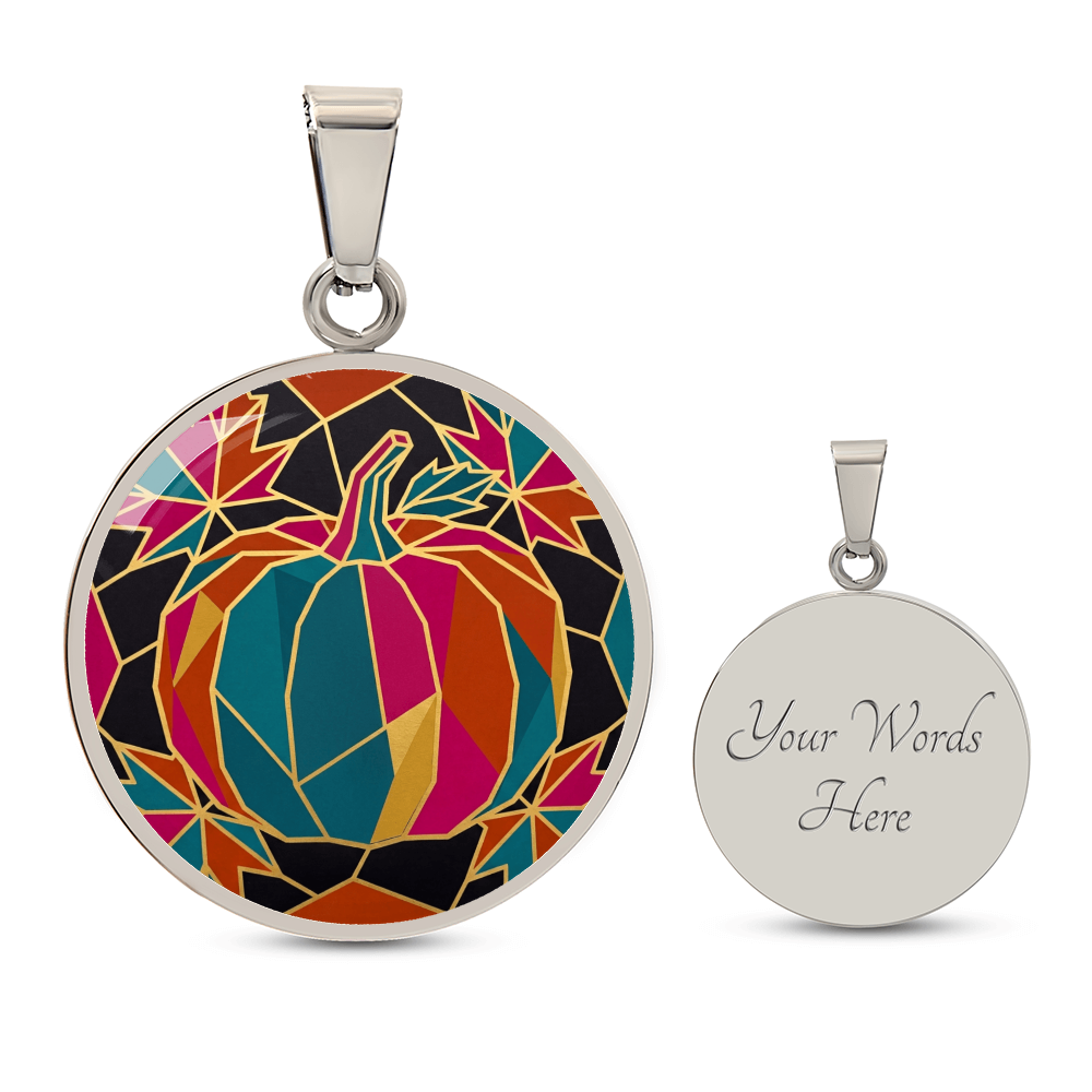 RINA J. Originals “Pumpkin Spice” Collection | Personalized Pendant Necklace