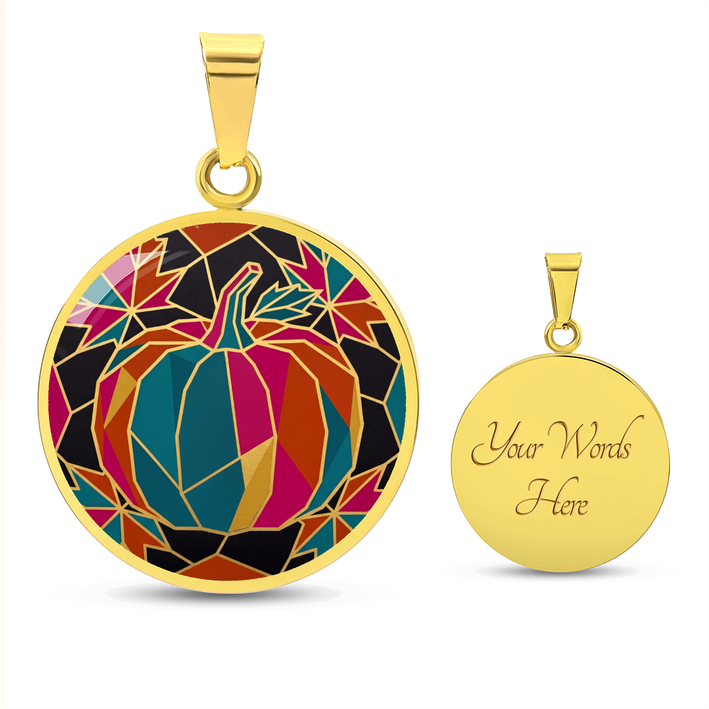 RINA J. Originals “Pumpkin Spice” Collection | Personalized Pendant Necklace
