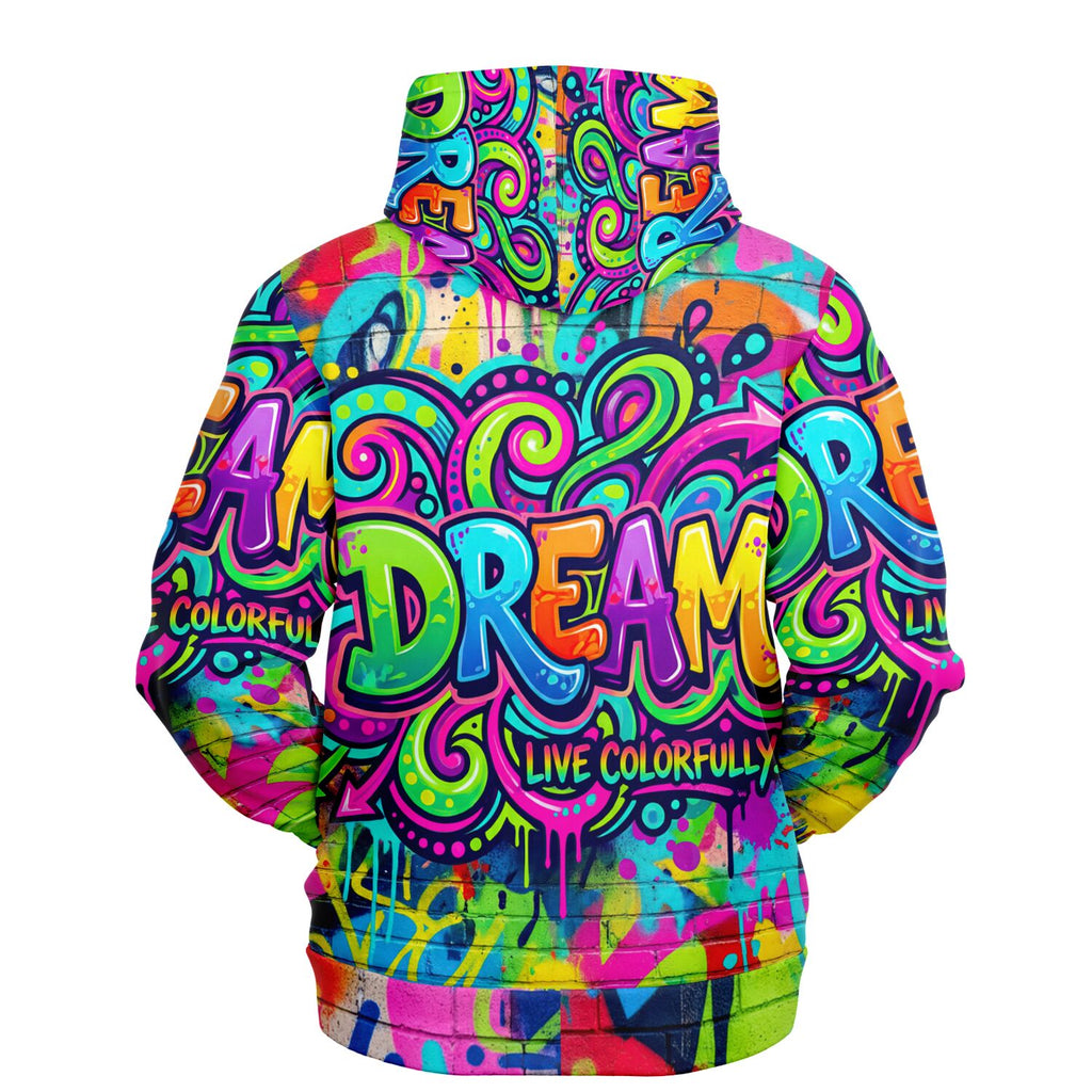 RINA J "Shadow District" | Dream Big Series AOP Hoodie