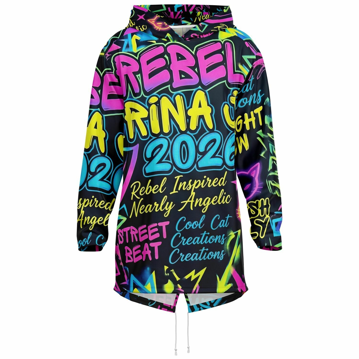 RINA J | Signature Series | Street Beat Graffiti Hoodie – Limited Signature Vault Edition