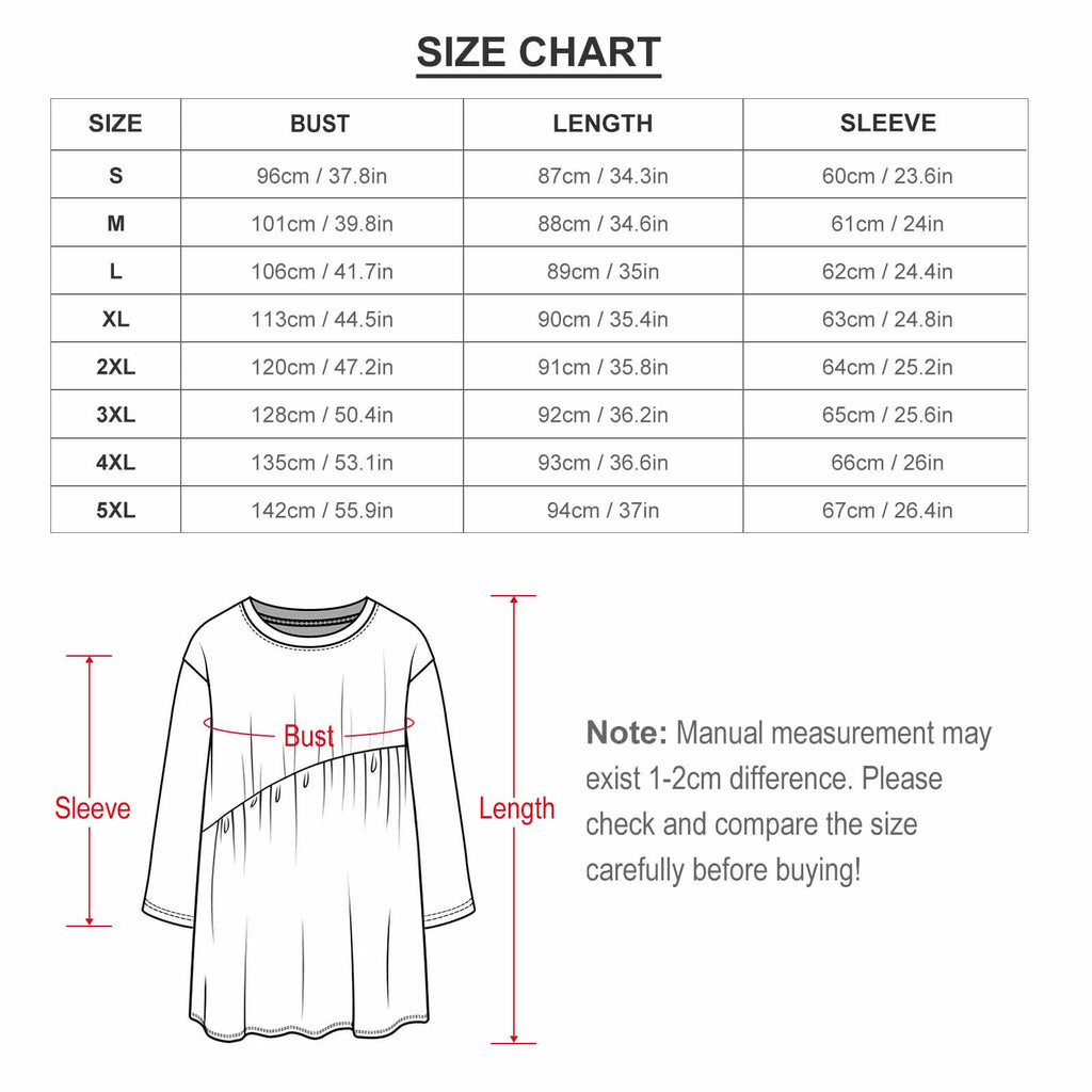 RINA J. Streetwear Original Patchwork Long Sleeve T-Shirt Dress