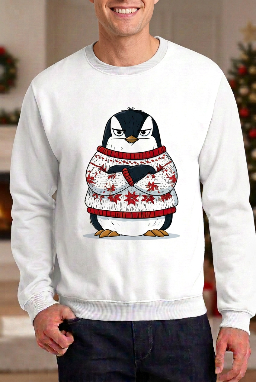 Grumpy Penguin face repair