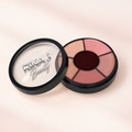 Kissolicious wheel with original silver RINA J. Beauty logo placed on the lid