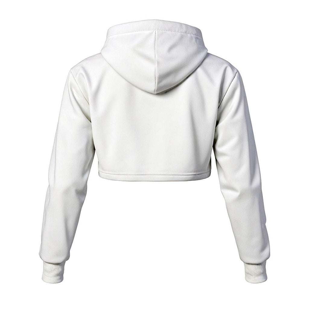 RINA J. "Wearable Art" Women's Cropped Hoodie | DTF Print