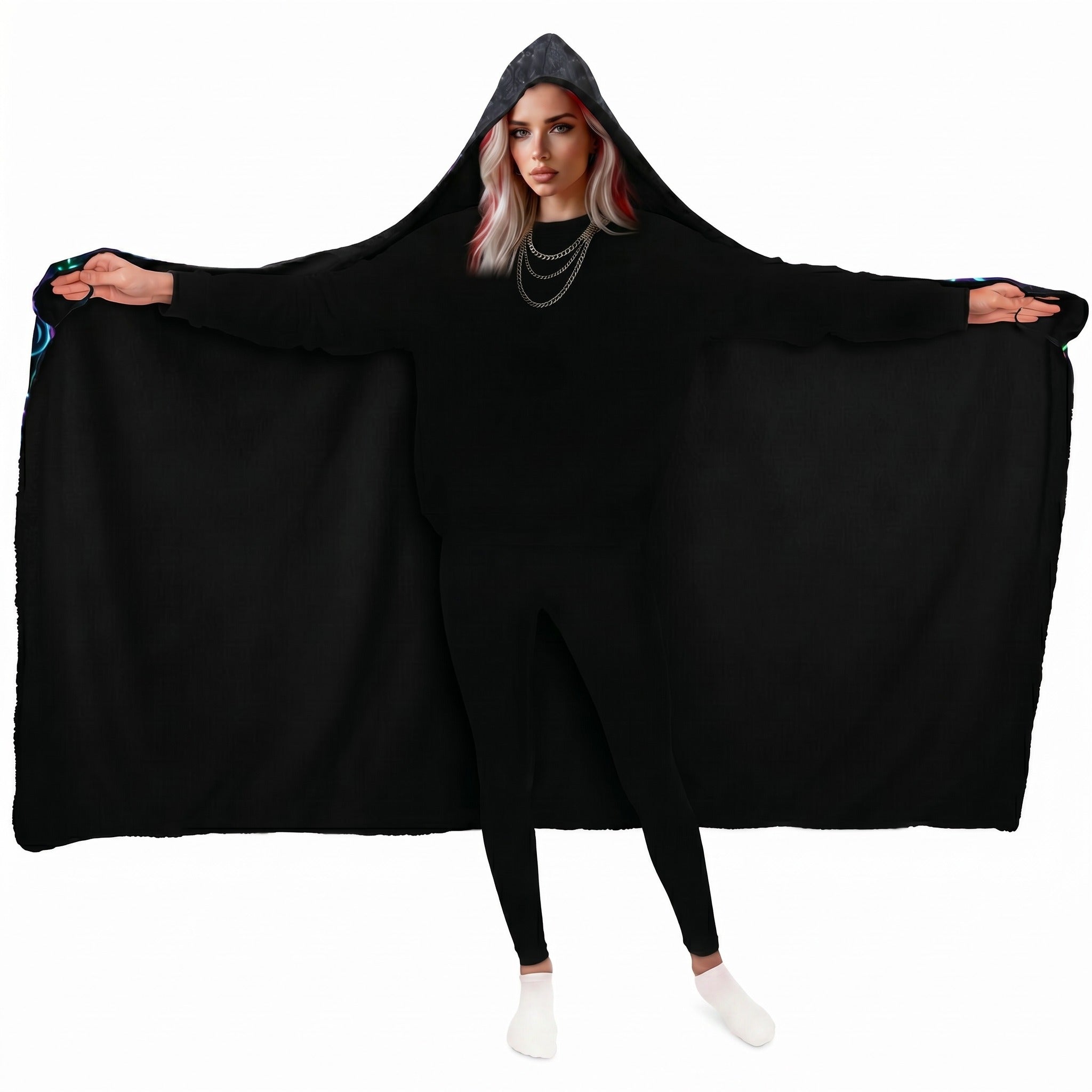 RINAJ Premium Hooded Fleece Blanket