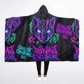 RINA J. Original "Premium Hooded Fleece Blanket"